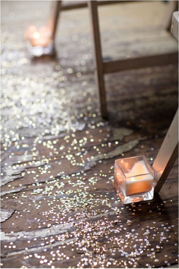 angel-in-the-north-blog-wedding-styling-ideas-aisle-decor-glitter-sparkle-confetti-and-candles